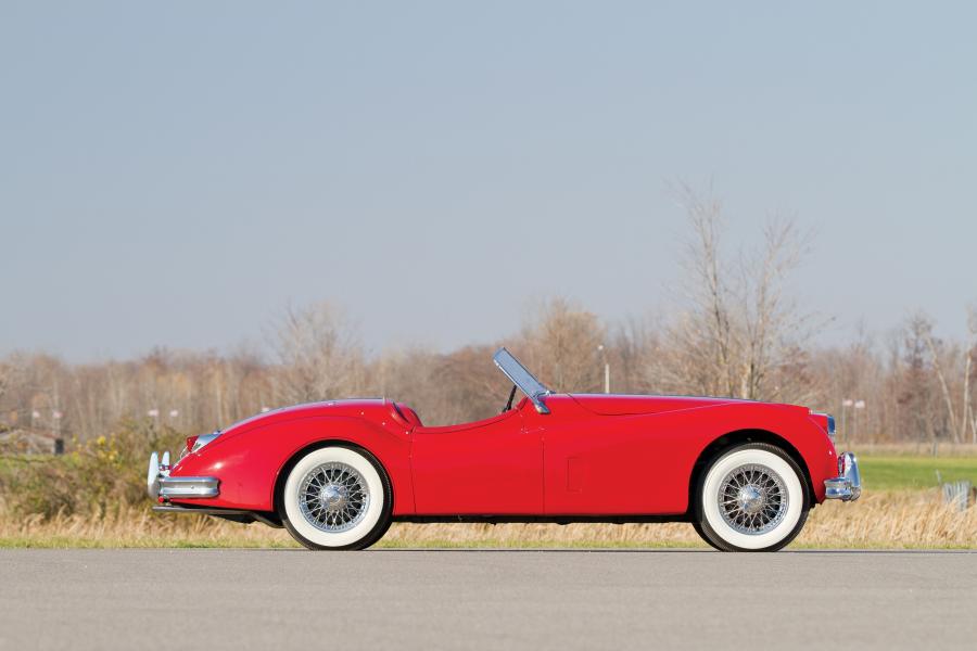  Jaguar XK140 MC Roadster 1956 года  (фото 40 из 44)